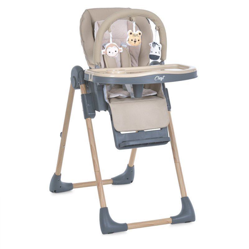 Стільчик для годування El Camino ME 1115-W CRAFT (beige) Стільчик для годування El Camino ME 1115-W CRAFT (beige)